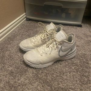 Nike Cream and White Sneakers